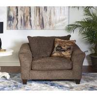 Roundhill Furniture Camero Fabric Pillowback Accent Chair