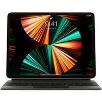 Apple Backlit Keys Standard Keyboards  Black 1 Pack Case for iPad Pro 12.9 inch (3rd  4th  5th and 6th Gen)