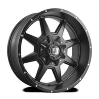 BSI WHEELS INC 20X10 10-139.7/150 Off Road FT-2 Satin Black Wheel -24/110