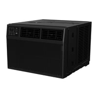 TCL 10 000 BTU Smart Window Air Conditioner  Fan & Dehumidifier  450 Sq. Ft.  Remote Control  Works with Alexa/Google Assistant  Black  W10W92-B4
