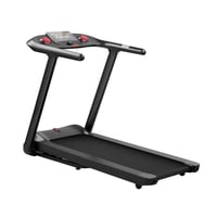 Airfind 4.75 HP Folding Treadmill Running Walking Treadmill for Home with Cushioned Deck and Transport Wheels Supports 264 lbs  Black