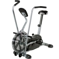 Marcy Fitness Marcy Air Cardio Fitness Training Equipment Fan Workout Bike with Exercise Arms AIR-1