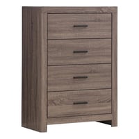 Coaster Company Brantford 4-drawer Chest Barrel Oak