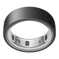 Oura Ring 4  Stealth  Size 12  Smart Wearable  Sleep  Fitness & Heart Rate Tracker  8-Day Battery (Size Before You Buy)