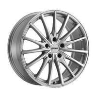 Petrol Aluminum Rim P3A 17X8in Silver with Machined Cut Face Finish 1780P3A405108S72