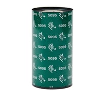 Zebra 5095 Thermal Transfer Resin Ribbon  4.33  x 98  Ribbon  10 Ribbons