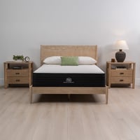 3z Brands Brooklyn Bedding 12 Harper Hybrid Gel Memory Foam Mattress in a Box King