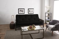 Sorra Home - 12 inch Reversible Tufted Futon Mattress Queen Size