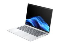 HP INC. HP EliteBook 8 G1i 14 Touchscreen Notebook WUXGA Intel Core Ultra 7 268V vPro Technology 32 GB 512 GB SSD English Keyboard Glacier Silver Aluminum