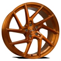 LUXXX LFF Alloy Rims LFF-02 LEON 20X9 5X114.3 +33 73.1 Full Brushed Sunset Orange LSJP2