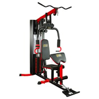 Sprint Demon LX750 Multifunctional Full Home Gym System Workout Station with 122.5 Lbs Weight Stack One Station Comes with Installation Instruction Video Ships in 5 Boxes