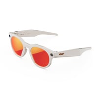 Oakley Meta HSTN  Warm Grey  Prizm™ Ruby Lenses | Smart AI Glasses  Camera  Audio  Video Recording