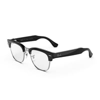 Ray-Ban Meta Audio Clubmaster  Shiny Black  Clear Lenses