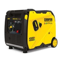 Champion Power Equipment Champion 4500-Watt Electric Start Dual Fuel RV Ready Portable Inverter Generator with Quiet Technology and CO Shield®