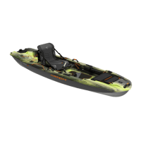 Pelican International Pelican - Catch Mode 110 - Premium Angler Kayak - Fishing Kayak with Lawnchair seat - 10.5 ft - Venom