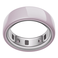 Oura Ring 4 Ceramic  Petal  Size 13  Smart Wearable  Sleep  Fitness & Heart Rate Tracker  8-Day Battery (Size Before You Buy)