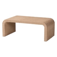 Baxton Studio bali & pari Eviana Japandi Coffee Table  Natural Brown