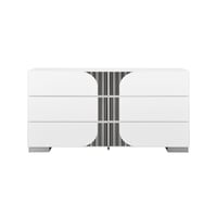 Global Furniture USA Contemporary Talia Whtie Dresser