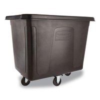Rubbermaid Commercial Products 16 cu. ft. Black Cube Truck