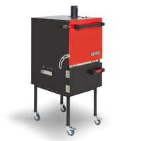 KEVERI H1 Multi-purpose Stainless Steel Charcoal Oven and Smoker in Medium Rare