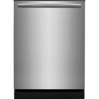 Frigidaire Gallery 24 in Top Control Standard Built-In Dishwasher in Stainless Steelwith 8-Cycles, Ultra Quiet 42 dBA