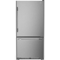 KitchenAid 33 in. 22 cu. ft. Standard-Depth Bottom Freezer Refrigerator in PrintShield Stainless with Right Door Swing