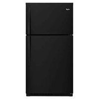 Whirlpool 21.3 cu. ft. Top Freezer Refrigerator in Black
