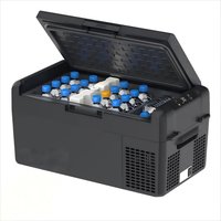 OGETFUUR 21 qt. Portable Freezer, 12V Electric Cooler for Vehicles Car Refrigerator and Car Camping