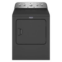 Maytag 7.0 cu. ft. Vented Top Load Electric Dryer in Volcano Blackwith Steam-Enhanced Cycles