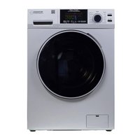 Equator 1.62 cu.ft. Pet Compact 110V Vented/Ventless 15 lbs Sani Washer Dryer Combo 1400 RPM in Silver