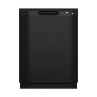 24 in. Built-In Tall Tub Front Control Dishwasher in Black with Simple Install, Large Capacity, and Dry Boost, 60 dBA