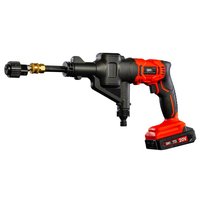 DK2 4-In-1 20-Volt Cordless Power Tool Kit with Pressure Washer, Blower, 100 PSI Inflator and Vacuum Functionality