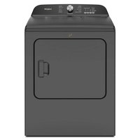 Whirlpool 7.0 cu.ft. Vented Top Load Gas Dryer in Volcano Black