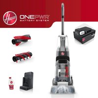 HOOVER ONEPWR SmartWash Automatic Cordless Upright Carpet Cleaner Machine, Deep Clean Carpet Shampooer with Battery and Charger