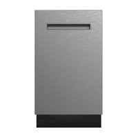 Avanti 18 in. ADA Built-In Dishwasher with 8 Place Settings, Stainless Steel