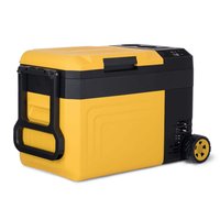 NewAir 25 qt. Jobsite Car Refrigerator 12/24-Volt Mini Fridge Chest Cooler with 18/20-Volt Dewalt Battery Adapter