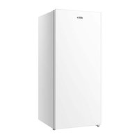 Koolmore 7 cu. ft. Convertible Upright Manual Defrost Freezer/Refrigerator in White, Garage Ready