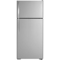 16.6 cu. ft. Top Freezer Refrigerator in Stainless Steel