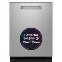 Profile 24 in. Built-In Top Control Dishwasher in Fingerprint Resistant Stainless w/ Stainless Tub, UltraFresh, 42 dBA