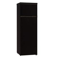 ARCTIC CHEF 10 cu. ft. Top Freezer Refrigerator in Black