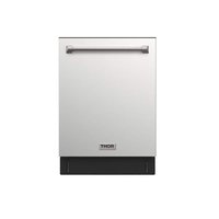 Thor Kitchen 24 in. Top Control Built-In Tall Tub Dishwasher in Stainless Steel with 7-cycles, 5 Options, and Wine Glass Brasket