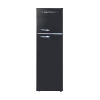 Hamilton Beach 10. Cu. Ft. Retro Refrigerator in Black with Top Freezer