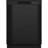 GE Hotpoint 24 in. Front Control Built-In Tall Tub Dishwasher in Black with 4-Cycles and Simplified Installation, 60dBA