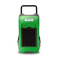 BlueDri 150-Pint Commercial Dehumidifier in Green for Water Damage Restoration Mold Remediation