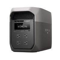 EcoFlow 2400-Watt Delta 3 Max Portable Power Station, 2048Wh Push-Button Start Battery Generator for Outdoors, Home Backup