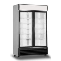Cooler Depot 47.5 in. 34.8 cu. ft. Commercial Refrigerator Merchandiser in White Coated Steel