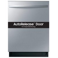 Samsung 24 in. Built-In Tall Tub 51 dBA Dishwasher in Fingerprint Resistant Stainless Steel with 3rd Rack and AutoRelease Door