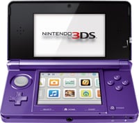 Nintendo 3DS Handheld Console - Purple, Pre-Owned