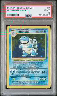 The Pokemon Company International 1999 Pokemon Game 2 Blastoise-Holo PSA 9