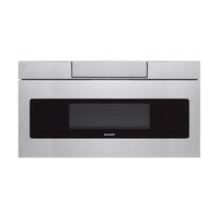 Sharp 30-in 1.2-cu ft 950 -Watt Low Profile Microwave Drawer ( Stainless Steel ) | SMD3070ASY